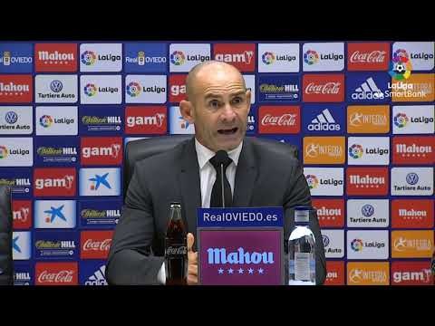 Rueda de prensa de  Paco Jémez tras el Real Oviedo vs Rayo Vallecano (2-1)