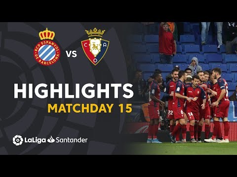 Highlights RCD Espanyol vs CA Osasuna (2-4)