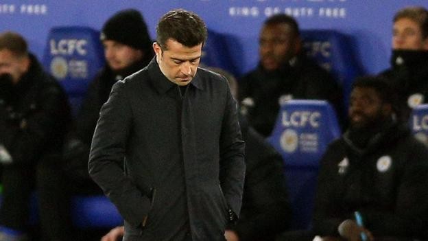 'Everton boss Marco Silva's future is extremely uncertain after agonising Leicester loss'
