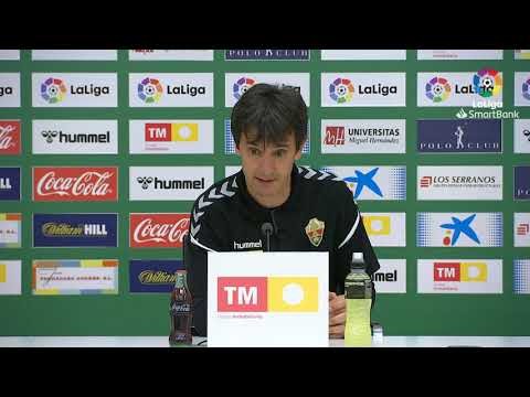 Rueda de prensa de Pacheta tras el Elche CF vs Real Racing Club (2-0)