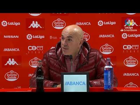 Rueda de prensa de Luis César Sampedro tras el CD Lugo vs RC Deportivo (0-0)