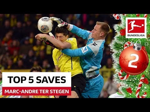 Marc-Andre ter Stegen - Top 5 Saves - Bundesliga 2019 Advent Calendar 2