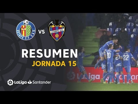 Resumen de Getafe CF vs Levante UD (4-0)