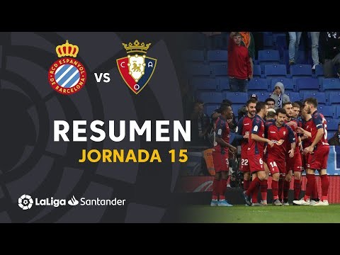 Resumen de RCD Espanyol vs CA Osasuna (2-4)