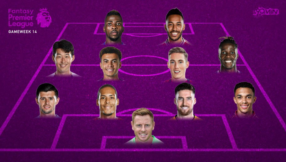 Fantasy Premier League: Dream Team From Gameweek 14