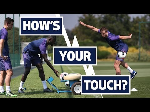 HIGH-SPEED BALL CANNON | HOW'S YOUR TOUCH? | Sanchez & Lo Celso v Dier & Skipp
