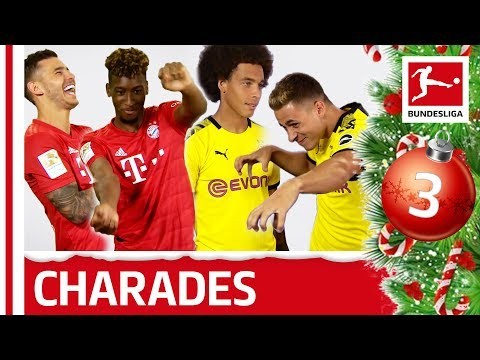Coman & Hernandez vs. Witsel & Hazard - Charades Showdown - Bundesliga 2019 Advent Calendar 3