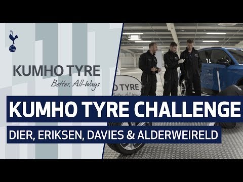 KUMHO TYRE CHALLENGE | Ft. Eric Dier, Christian Eriksen, Ben Davies and Toby Alderweireld