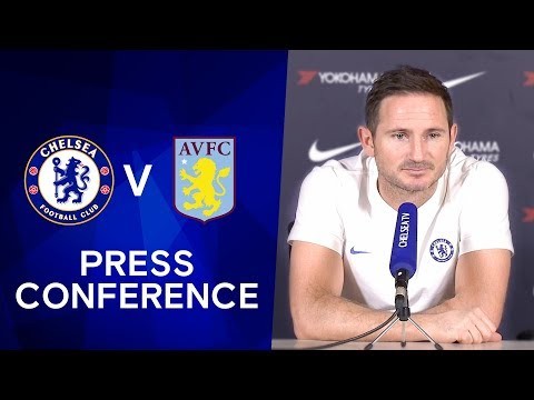 Frank Lampard on John Terry's Stamford Bridge Return & Tammy Abraham Injury | Chelsea v Aston Villa