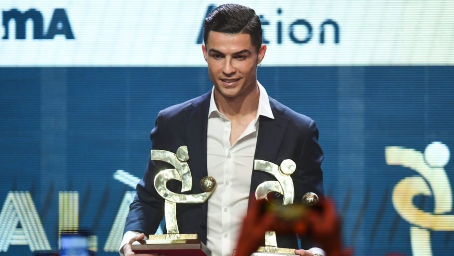 Cristiano Ronaldo Skips Ballon d'Or Ceremony to Attend Serie A Awards in Bizarre Fashion