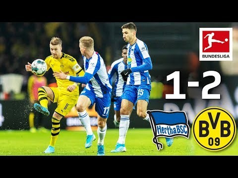 Sancho & Hazard Spoil Klinsmann Debut I Hertha Berlin vs. Borussia Dortmund I 1-2 I Highlights