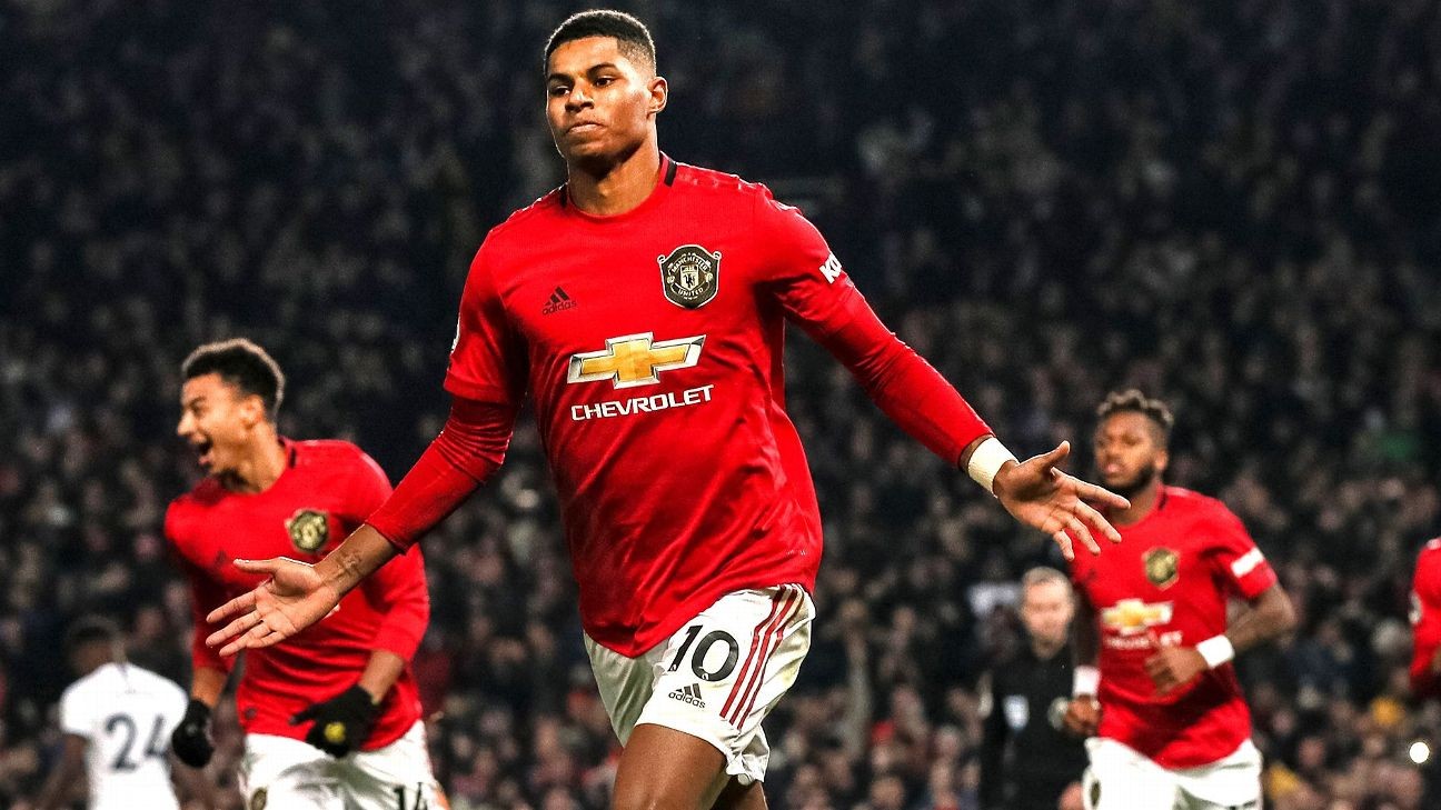 Rashford 9/10 as United hand Mourinho his first Spurs defeat
