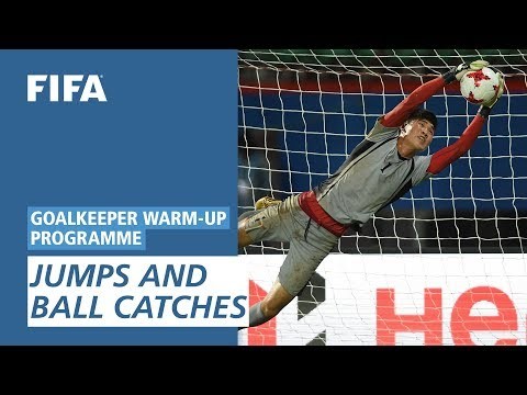 Jumps And Ball Catches [Goalkeeper Warm-Up Programme]