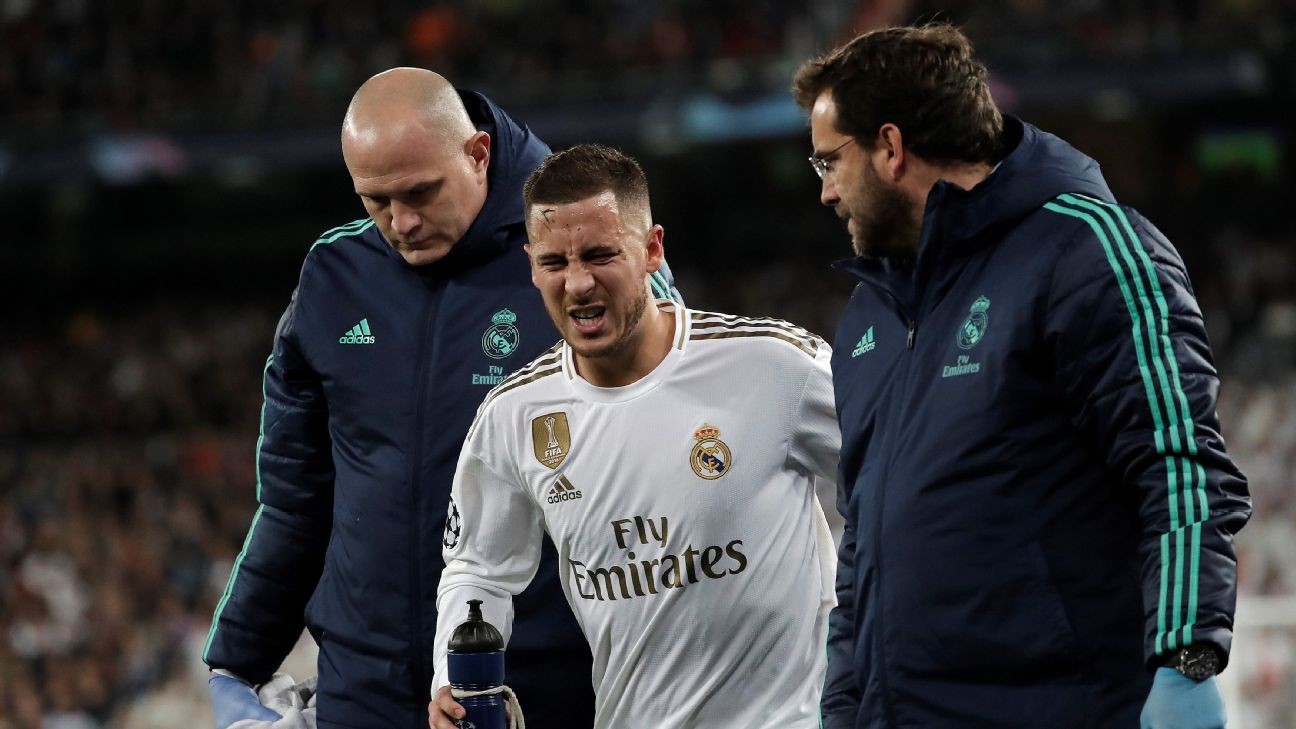 Sources: Real Madrid's Eden Hazard ruled out of El Clasico with injury