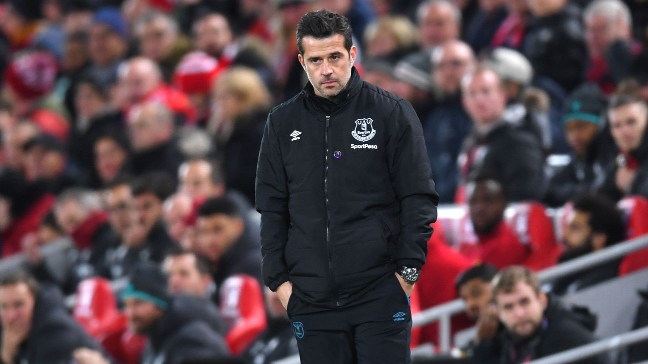 Everton sack Silva after Merseyside derby defeat against Liverpool