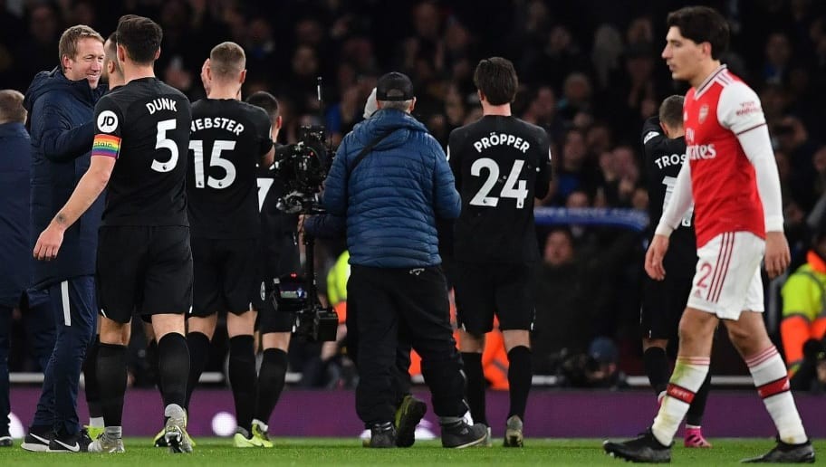 Twitter Reacts as Defeat to Brighton Leaves Arsenal on Worst Winless Run Since 1977