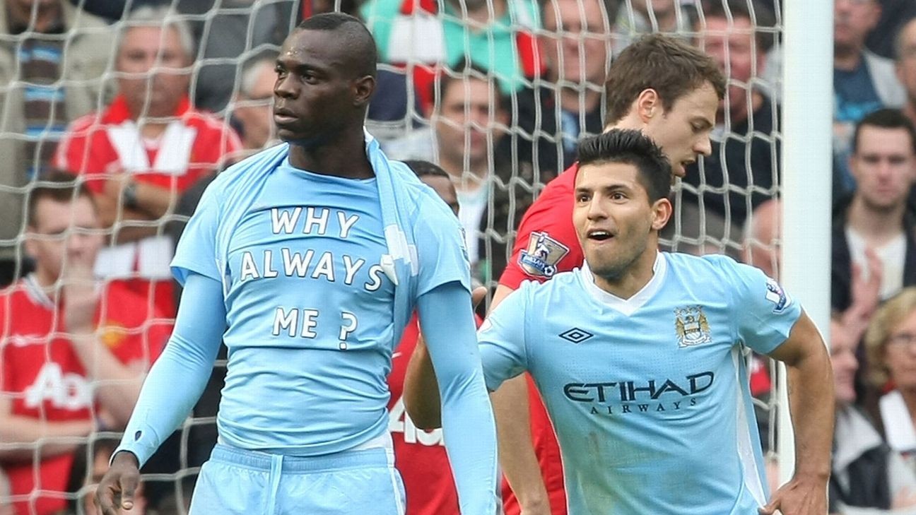 Man United vs. Man City: Manchester derby's top 10 moments from this decade