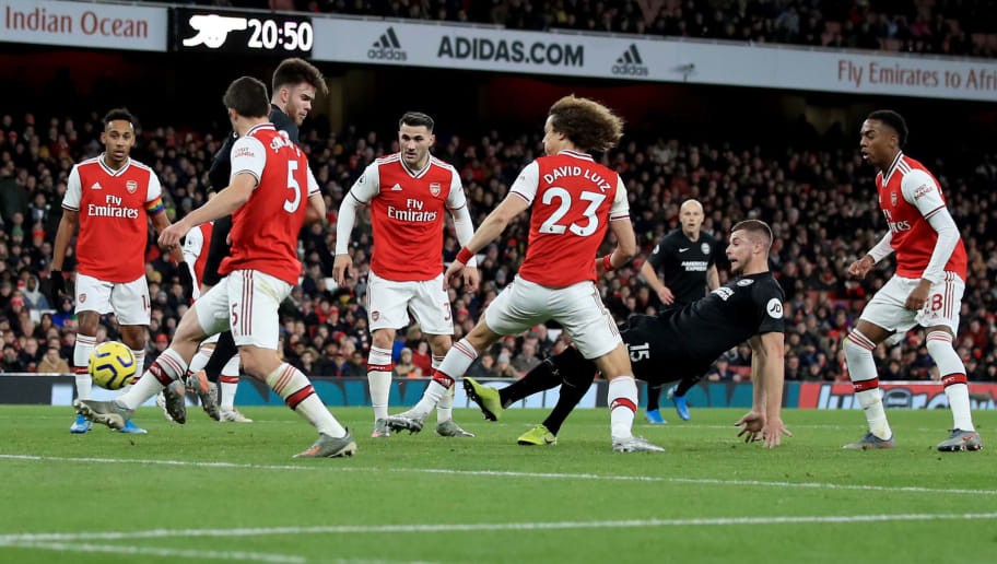 Damning Stats Reveal Just How Horrific Arsenal Are Defensively Following Brighton Defeat