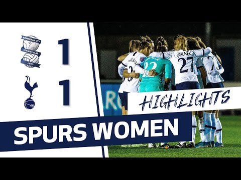 HIGHLIGHTS | BIRMINGHAM CITY 1-1 SPURS WOMEN | FAWSL