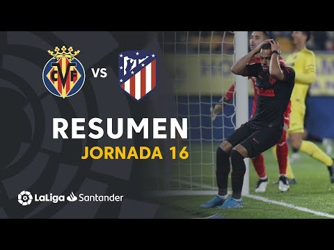 Resumen de Villarreal CF vs Atlético de Madrid (0-0)