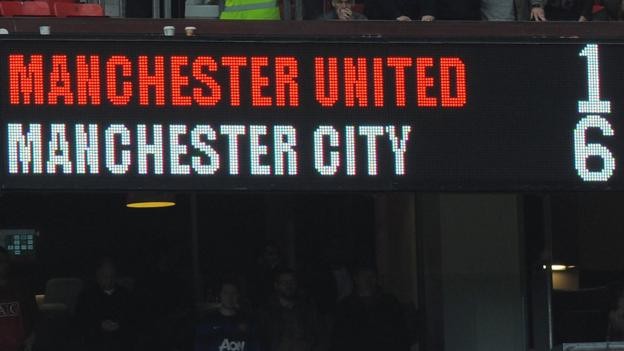 Manchester City v Manchester United: Name the starting XIs from City's 6-1 win in 2011