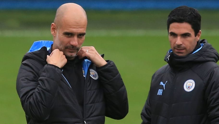Pep Guardiola Confirms Arsenal Haven't Approached Mikel Arteta Over Vacant Managerial Role