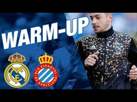 Real Madrid - Espanyol | Pre-match warm up