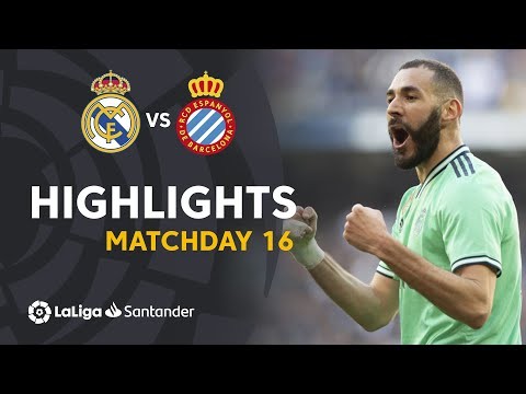 Highlights Real Madrid vs RCD Espanyol (2-0)