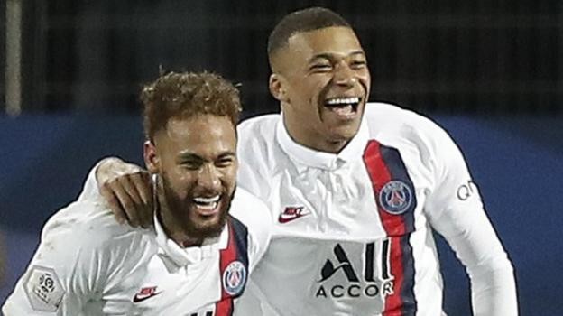 Montpellier 1-3 Paris St-Germain: Neymar, Mbappe and Icardi score in win