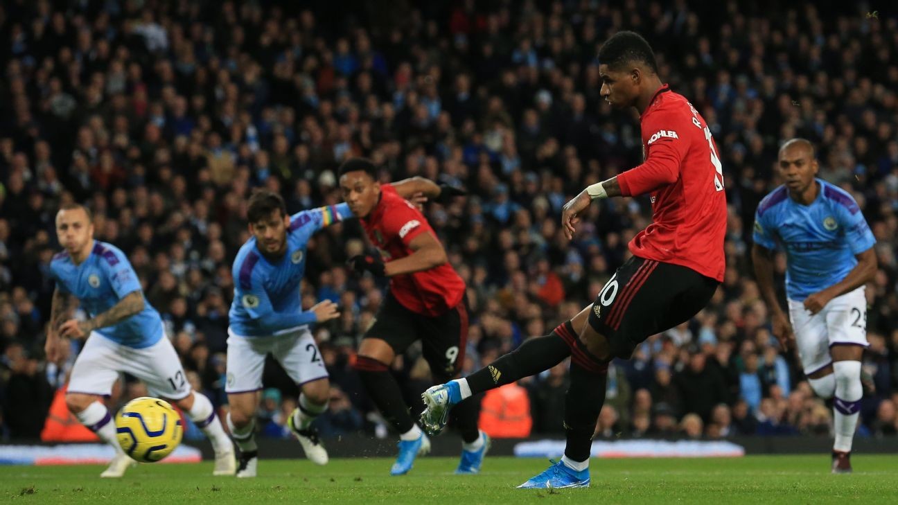 Rashford, McTominay 8/10 as Man United stun neighbors City