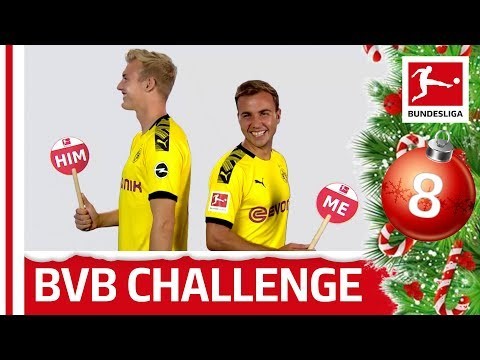 Götze and Brandt on Dancing, Swag & More - Me or Him Challenge | Bundesliga 2019 Advent Calendar 8
