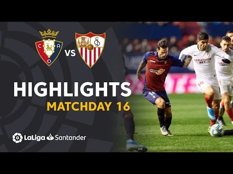 Highlights CA Osasuna vs Sevilla FC (1-1)