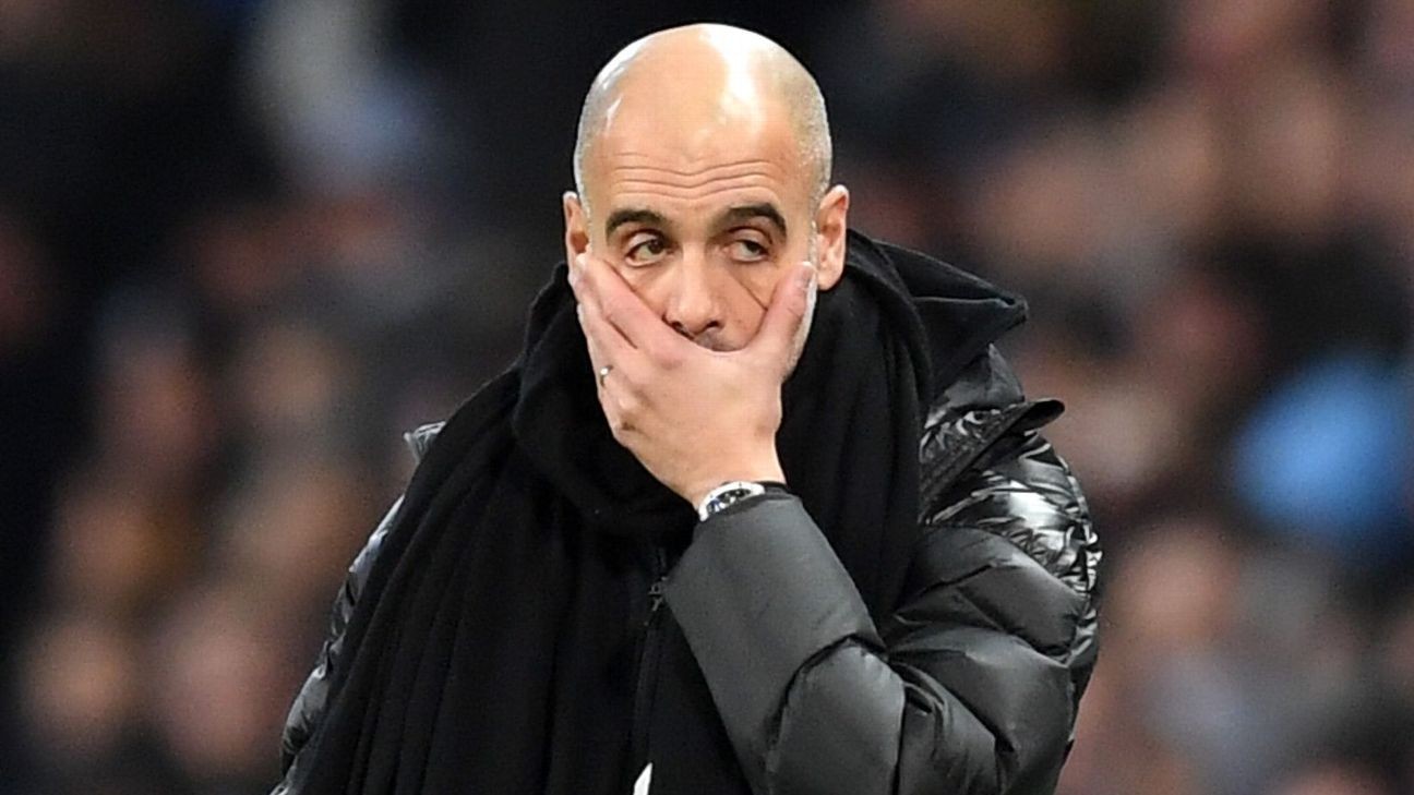 Manchester City 'not able to compete' with elite teams - Pep Guardiola