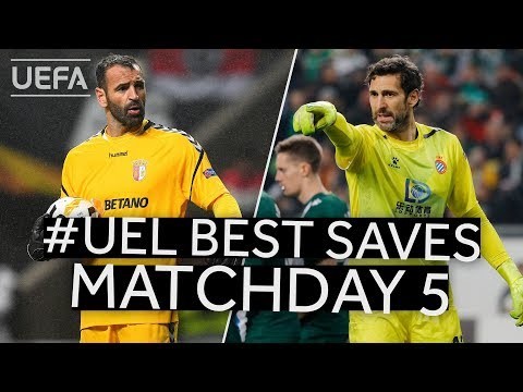 EDUARDO, DIEGO LÓPEZ: #UEL BEST SAVES, Matchday 5