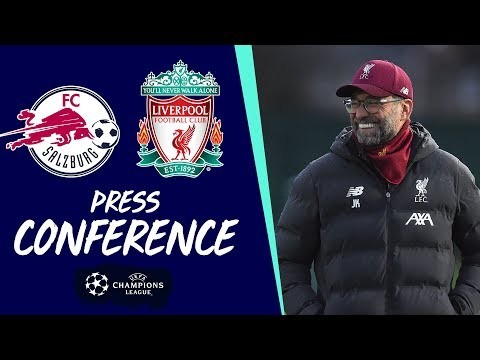 Liverpool's Champions League press conference | Salzburg