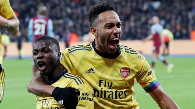 West Ham 1-3 Arsenal: Gunners gain first win under Freddie Ljungberg