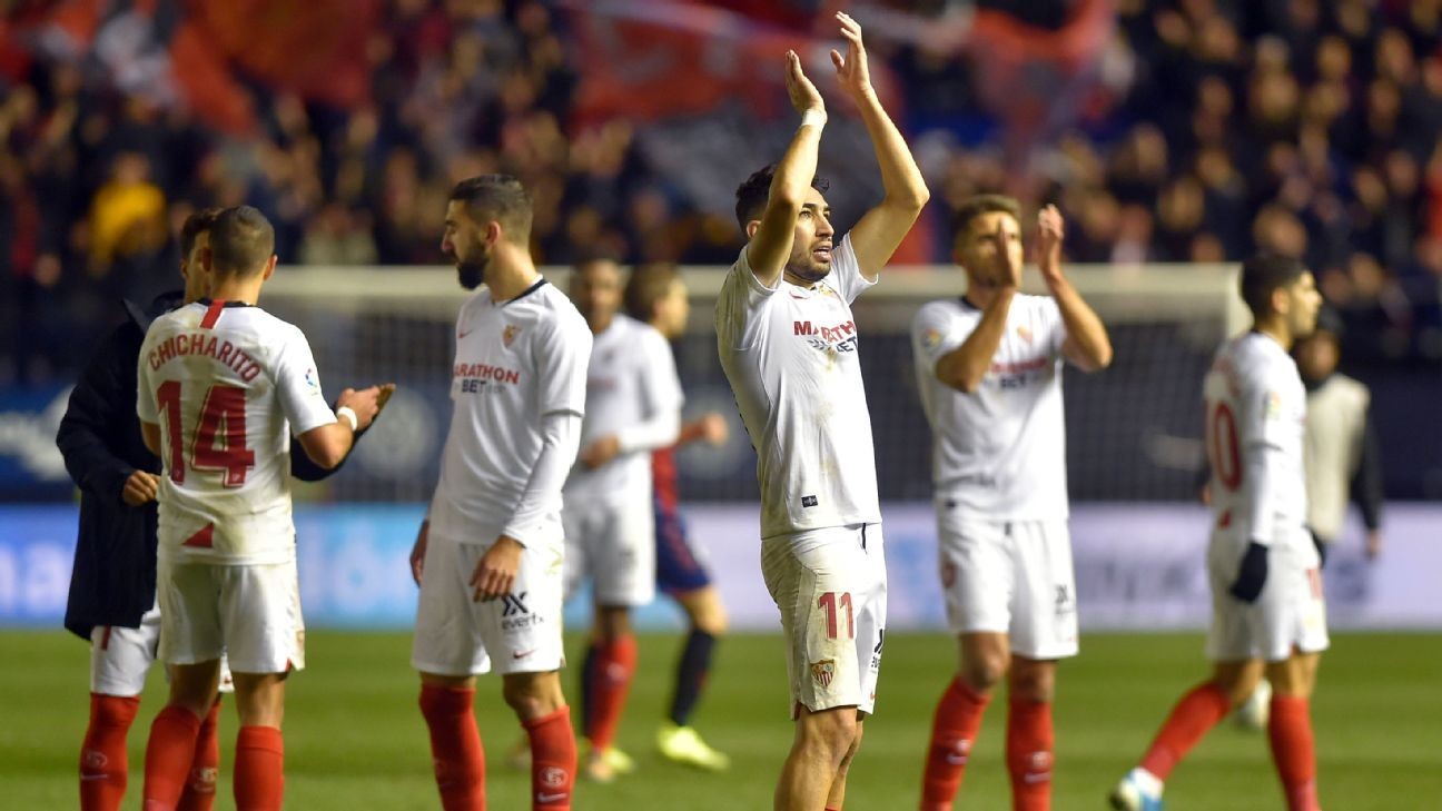 Sevilla lag behind La Liga frontrunners after Osasuna draw