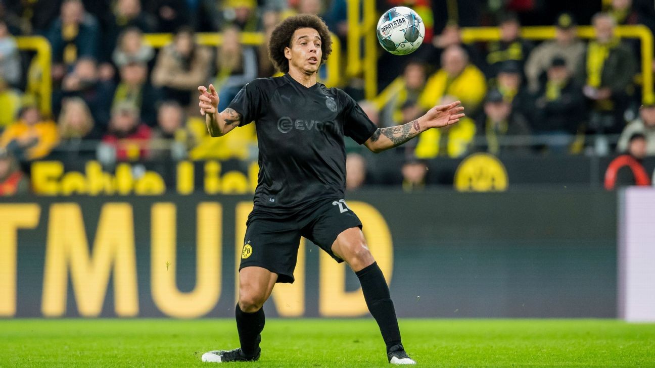 Axel Witsel out for rest of year, hospitalised after falling at home