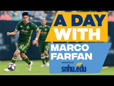 Getting Out of Dish Duty to Train For The Portland Timbers? | A Day With Marco Farfan