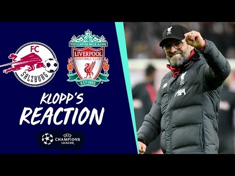 Klopp's Reaction: Lovren injury, Salah's goal and Salzburg respect | FC Salzburg vs Liverpool