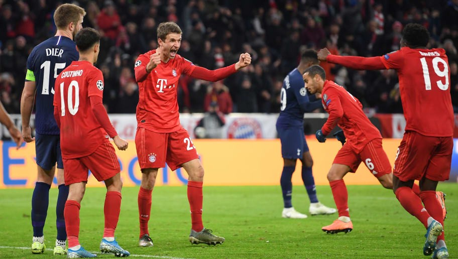 Bayern Munich 3-1 Tottenham: Report, Ratings & Reaction as Die Roten Qualify With Perfect Record
