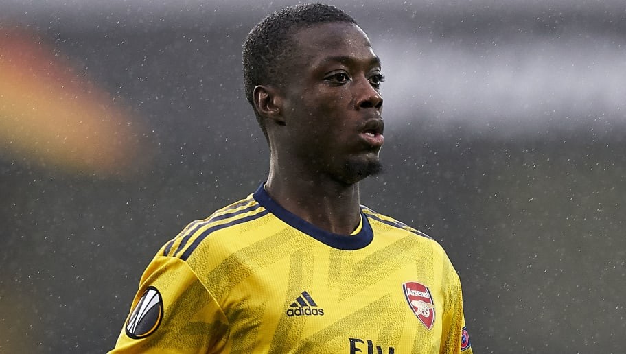 Nicolas Pépé Suffers Sprained Knee Ahead of Arsenal's Clash With Man City