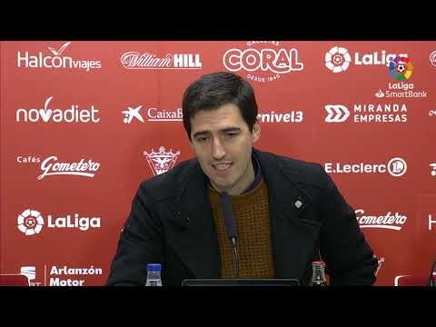 Rueda de prensa de  Andoni Iraola tras el CD Mirandés vs SD Huesca (2-0)