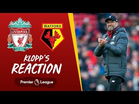 Klopp's Reaction: We scored exceptional goals | Liverpool v Watford