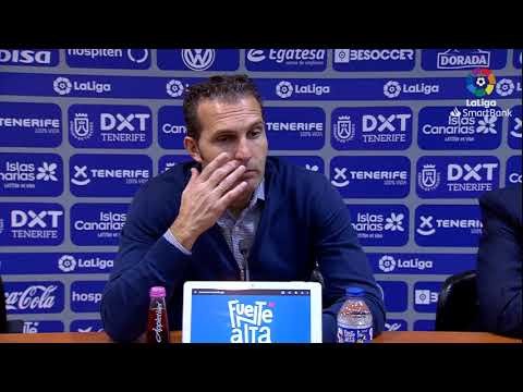 Rueda de prensa de  Rubén Baraja tras el CD Tenerife vs AD Alcorcón (0-0)