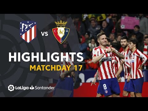 Highlights Atletico Madrid vs CA Osasuna (2-0)