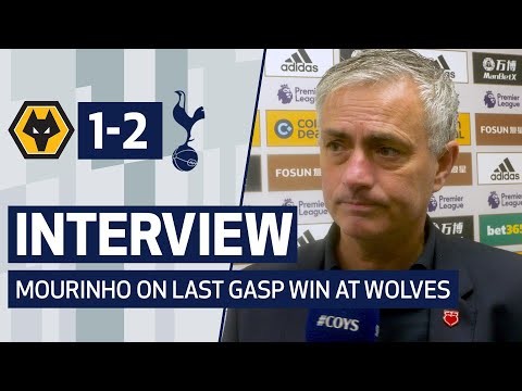 INTERVIEW | JOSE MOURINHO ON 'FANTASTIC' WIN AT WOLVES | Wolves 1-2 Spurs