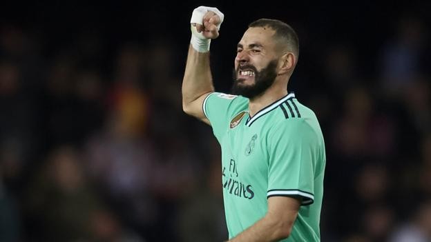 Valencia 1-1 Real Madrid: Karim Benzema rescues point for visitors