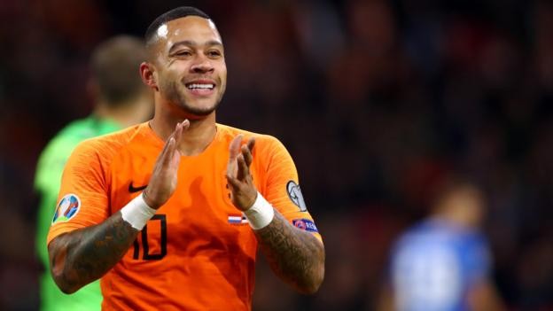 Memphis Depay: Netherlands & Lyon forward set to miss Euro 2020