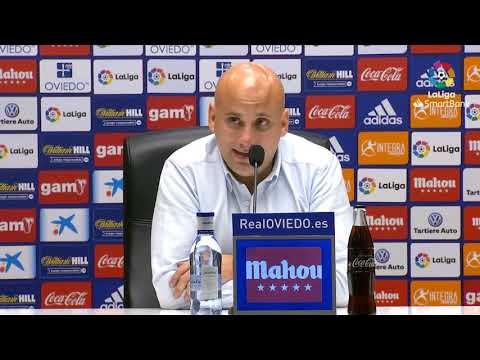 Rueda de prensa de Javier Rozada tras el Real Oviedo vs Cádiz CF (0-2)